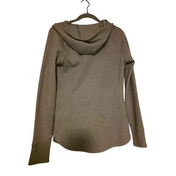 The North Face Women's Medium Hoodie Full Zipper Jacket Gray Hiking Minimalist - Picture 2 of 6